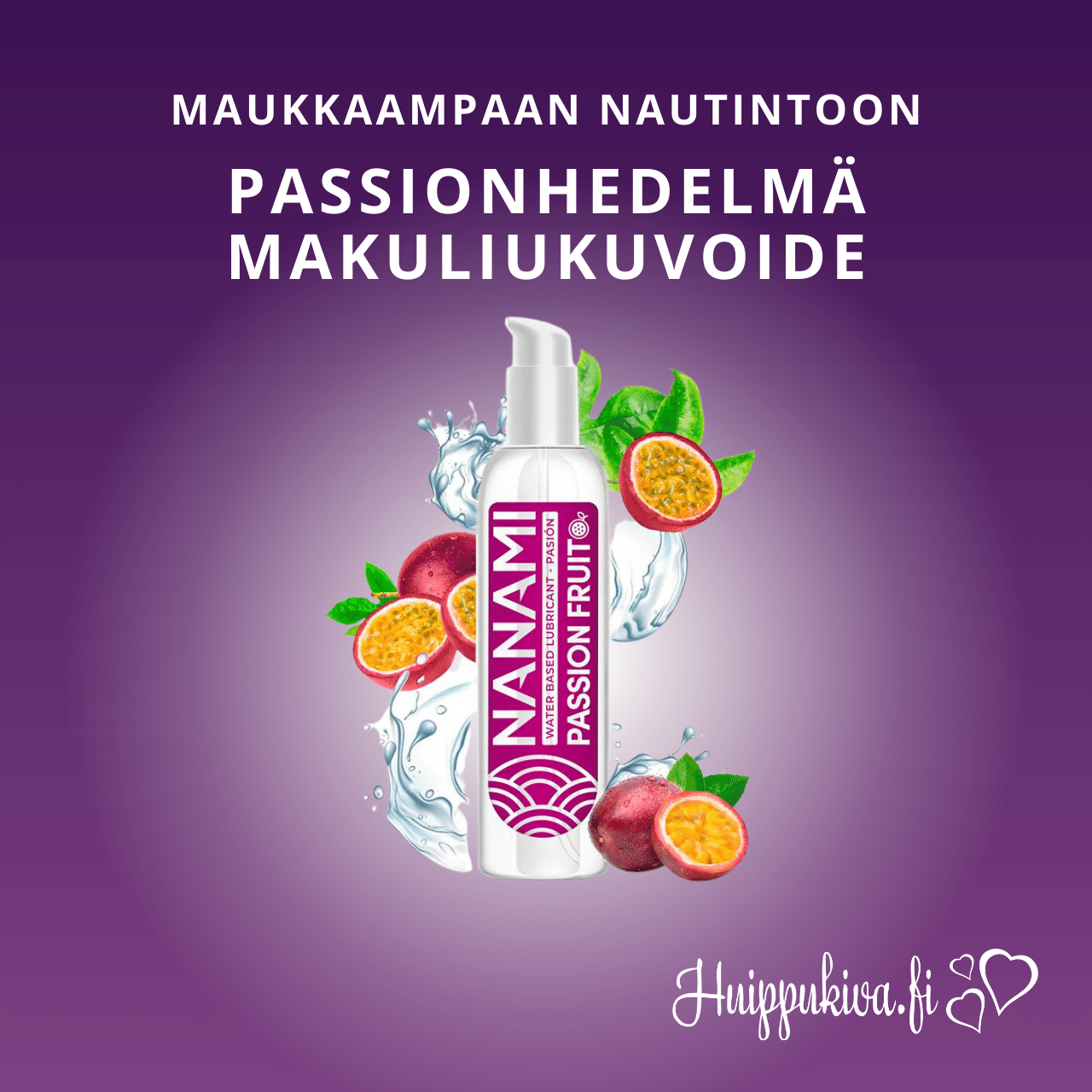 Nanami - Passionhedelmä makuliukuvoide, 150 ml